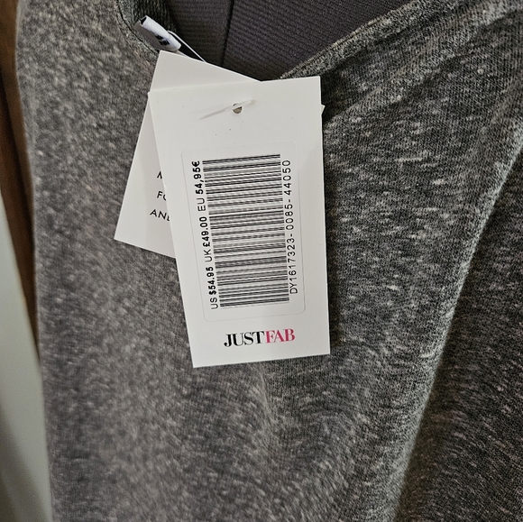 NWT Justfab grey sweater dress. - Picture 6 of 12